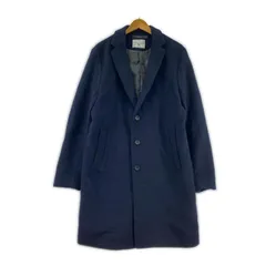 RAGEBLUE レイジブルー ウール混 チェスターコート sizeL/ネイビー