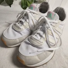 【良品】adidas/アディダス/ラン60s30/スニーカー/ホワイト/23.0cm