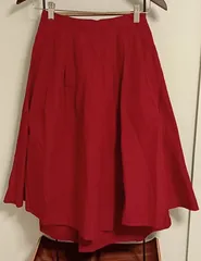 URBAN RESEARCH ROSSO フレアスカート ワインレッド M相当