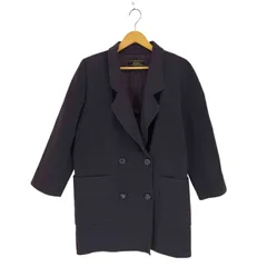 レリアン Leilian カシミヤ混ダブルブレストコート レディース JPN：11号 