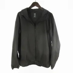 ユニクロ UNIQLO ポケッタブル UVカット パーカ－ ジップアップ NANODESIGN 311-469292 チャコールグレー M