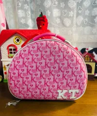 クラシック hello kitty(ハローキティ) モノグラム 旅行カバン ボストンバッグ