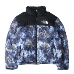 THE NORTH FACE ノースフェイス ジャケット ブルー系 サイズ:105(XL) | 海外限定 タイダイ ヌプシ ダウンジャケット (Nuptse Jacket) | アウター ブルゾン 上着【メンズ】【中古】