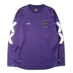 【美品】F.C.Real Bristol エフシーレアルブリストル Tシャツ パープル サイズ:XL | ジャージー ツアー ロングスリーブ Tシャツ (L/S TOUR TEE) | トップス カットソー 長袖【メンズ】【中古】のサムネイル