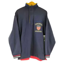 トミーヒルフィガー TOMMY HILFIGER USA ATHLETICS ワッペン刺繍 スウェット メンズ import：M 