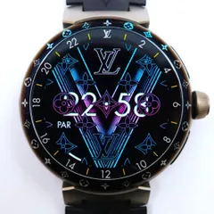 【付属品完備】 N（新品）ルイヴィトン タンブールホライゾンV3 アップライト マットブラック 黒