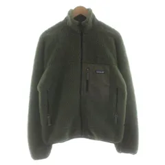 パタゴニア Patagonia クラシック レトロ X ボアフリースジャケット ブルゾン ジップアップ ロゴ S 緑 グリーン 23055 /KUのサムネイル
