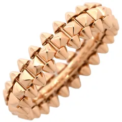 クラッシュトゲトゲスパイクリング約13.5号　ピンクゴールドカラー 2026年最新】カルティエ クラッシュ リングの人気アイテム - メルカリ