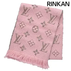 ルイヴィトン  M70466 エシャルプ・ロゴマニア モノグラムマフラー レディース