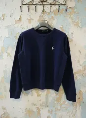 ポロ ラルフローレン ネイビー ウィメンズ スウェット M