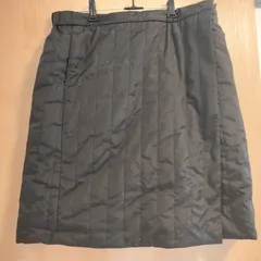 新品タグ付き　ユニクロ　XXL　黒　ブラック　防風ウォームイージーラップスカート　ウエストゴム入り　大きいサイズ　プラスサイズ