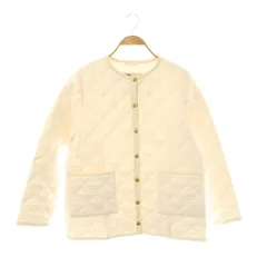 トラディショナルウェザーウェア Traditional Weatherwear 23AW ARKLEY EX SLOBE別注 ジャケット キルティング 36 オフホワイト /DO ■OS