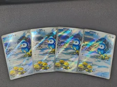 PC　ポケモンカード　ポッチャマ　AR　085/080　M2　4枚セット　※商品説明文確認