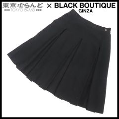 CHANEL　シャネル　スカート　格子　フレアスカート　38 シャネル CHANEL スカート P37700V21840 ブラック 黒 ウール ナイロン