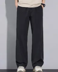 ジョガーパンツ メンズ スポーツパンツ スウェットパンツ 速乾パンツ アイスシルク カジュアルパンツ メンズズボン アウトドア ボトムス チノパン ブラック