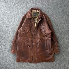 ファイヤーマンデザインファーライダースジャケット ANDER HUNK レザー