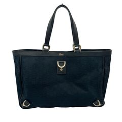 グッチ GUCCI トートバッグ アビー GGキャンバス ブラック レディース