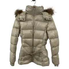 Burberry LONDON(バーバリーロンドン) ダウンジャケット サイズ40 L レディース美品  - ベージュ 長袖/ファー着脱可/冬