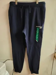 正規品 新品 New Balance ニューバランス ネイビー 起毛トレーナー ズボン XL