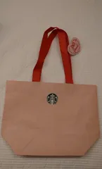 韓国限定 スターバックス スタバ バレンタイン ピンクトートバッグ エコバック STARBUCKS ピンク