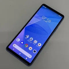 au Xperia 10 III SOG04 ブルー