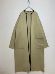 Mila Owen ミラオーウェン 09WND214103 定価9680円 クルーネックロングニット カーディガン size1/ベージュ ■■◎レディース