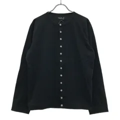agnes b. homme アニエスベー オム ノーカラーカーディガン ET84J000 ブラック 1のサムネイル