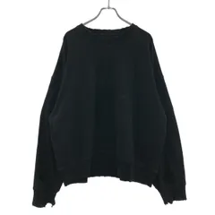 stein シュタイン DOUBLE PATTERN REBUILD SWEAT LS ダブルパターンリビルドスウェットプルオーバー ST.136 ブラック Sのサムネイル