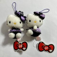 ☆ 希少 レア Hello Kitty ハローキティ ぬいぐるみ マスコット 2点