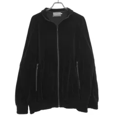 Graphpaper グラフペーパー 24AW Compact Velour Track Jacket コンパクトベロアトラックジャケット GM243-70290 ブラック 1