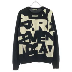 CARVEN カルヴェン ロゴニットセーター 8047HPU004 ブラック Lのサムネイル