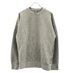 DIESEL ディーゼル S-KRIB クルーネックスウェットトレーナー  グレー Sのサムネイル
