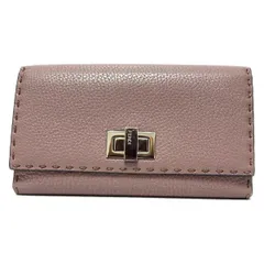 FENDI(フェンディ) 長財布 セレリア,ピーカブー 8M0308 ピンク レザー