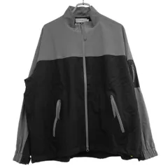Graphpaper グラフペーパー 24AW Wool Nylon Gabardine Shell Jacket ウールナイロンギャバジン シェルジャケット GM243-30046 グレー ブラック 1のサムネイル