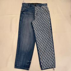 pellepelle 旧ロゴハーフデニム カーゴパンツ bboy w48 - メルカリ