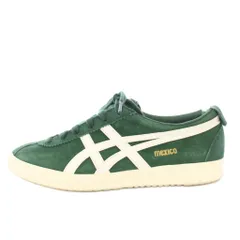 オニツカタイガー Onitsuka Tiger Mexico Delegation Pine Green メキシコ スニーカー シューズ US6.5 グリーン D6E7L /TK