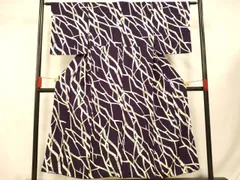 平和屋着物■上質な小紋　枝重ね文　金彩　正絹　逸品　AABF3244fw