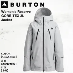 スノーボード ウェア レディース バートン 25-26 Burton Reserve GORE-TEX 2L Jacket ウーマン リザーブ ゴアテックス ジャケット  Gray Cloud 日本正規品