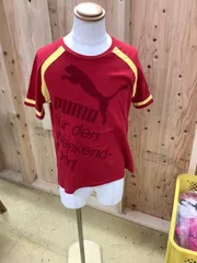 プーマ　Tシャツ　メンズ　Mサイズ　赤　美品