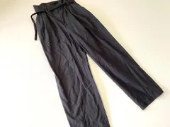 BEAUTY & YOUTH ビューティ&ユース ユナイテッドアローズ 1614-299-5215  定価14300円 ハイウエストベルトタック パンツ sizeS/紺■◇レディース