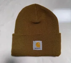 Carhartt カーハート ブラウン ビーニーです