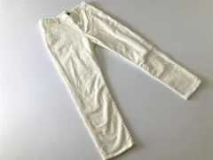 BEAUTY&YOUTH 1614-699-5680    １１Ｗコーデュロイテーパード パンツ sizeS/白■◇レディース