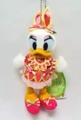 【中古】ぬいぐるみ デイジーダック(ヒッピティ・ホッピティ・スプリングタイム) ぬいぐるみバッジ 「ディズニー・イースター2015」 東京ディズニーランド限定