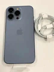 ほぼ未使用 電池100％SIMフリー iPhone13 Pro 256GB シェラブルー