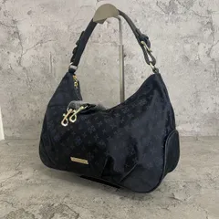 極美品　ラシット　2way  ワンショルダーバッグ　モノグラム　ナイロン　ネイビー　紺色