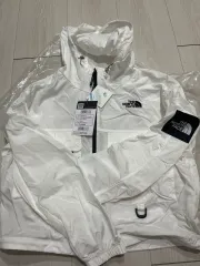 ザノースフェイス ウィンドブレーカー シェル ジャケット 白 M