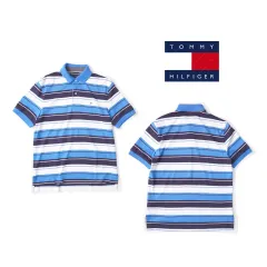 トミーヒルフィガー ボーダー柄 半袖Tシャツ