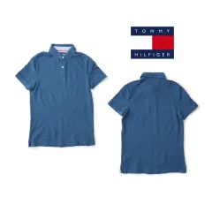 Tommy Hilfiger ポロシャツ 半袖Tシャツ ブルー M