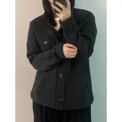 ラコステ ニット ジップアップ