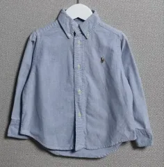 キッズ) 2T) ポロラルフローレン デニムシャツ